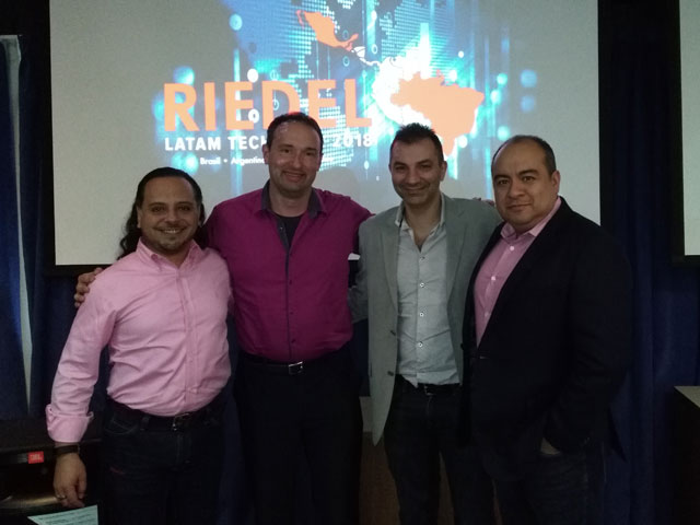 Newsline Report - Tecnologa - El Latin America Tech Tour 2018 de Riedel lleg a Argentina