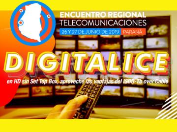 Encuentros Regonales tendr el taller Digitalice en HD sin Set Top Box