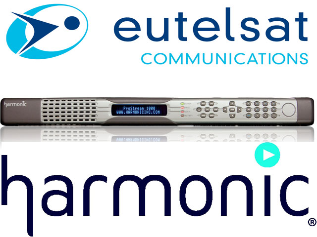 Eutelsat elije tecnologa Harmonic para procesar video de su servicio DTH