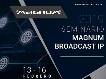 Evento de tecnologas IP 2019 de Magnum Audio y Video