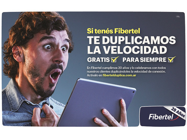 Newsline Report - Negocios - Fibertel duplica la velocidad de conexin a sus clientes