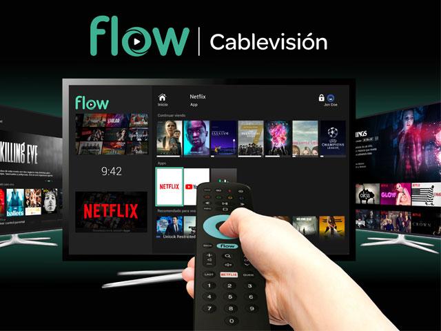 Flow ampla su oferta de entretenimiento con Netflix