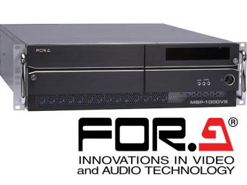 FOR-A introducir en NABShow su nuevo video servidor multicanal 12G-SDI/IP