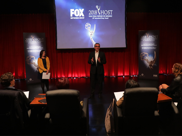 Newsline Report - Plataformas - FOX fue anfitrin de la semifinales de los Emmy Internacional en Bogot