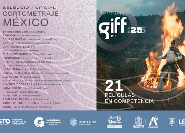 GIFF presentar 57 ttulos mexicanos en seleccin oficial de la edicin XXV