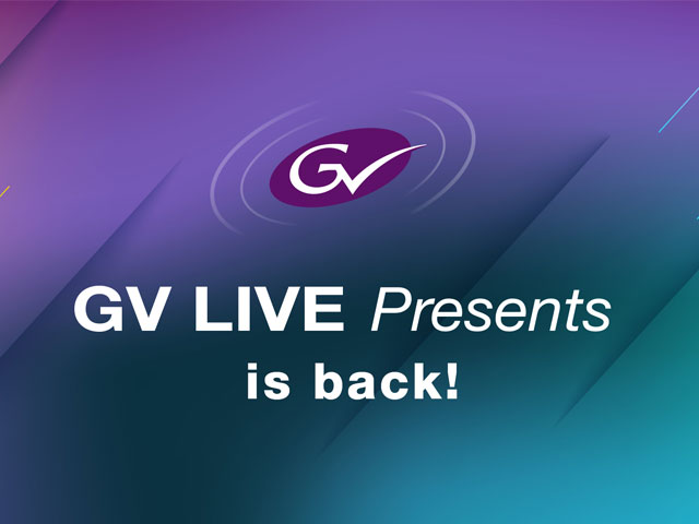 Grass Valley anuncia un nuevo programa para GV LIVE Presents