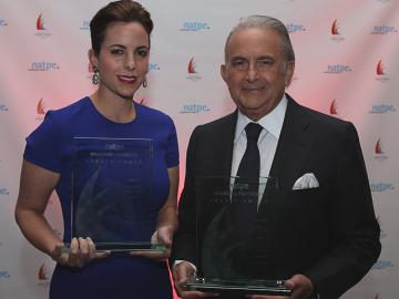 Gustavo y Adriana Cisneros reciben premio a la trayectoria