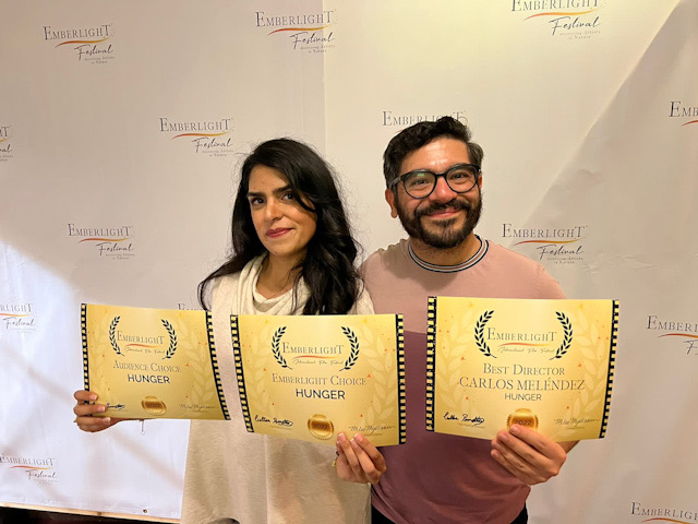 Newsline Report - Cine - 'Hambre' de Carlos Melndez, se corona en The Emberlight International Film Festival