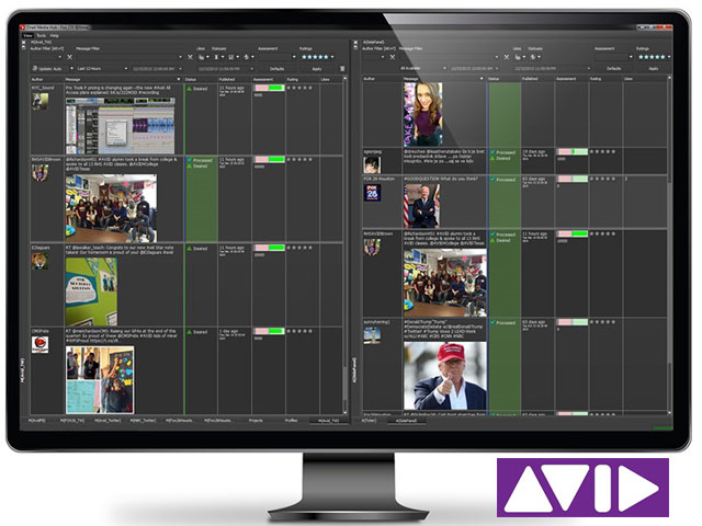 Avid introduce innovaciones para su Social Media HUB