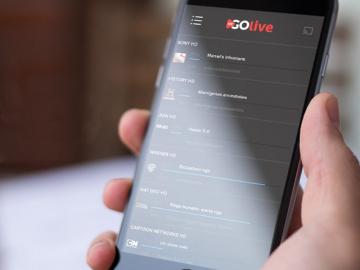 La solucin Conax GO Live instalada en MCGOLive