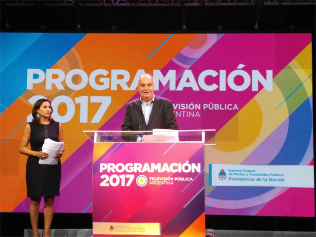 Newsline Report - Contenidos - La Televisin Pblica de Argentina present su programacin 2017