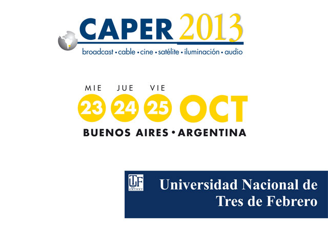 La UNTREF participar con tres actividades durante CAPER 2013