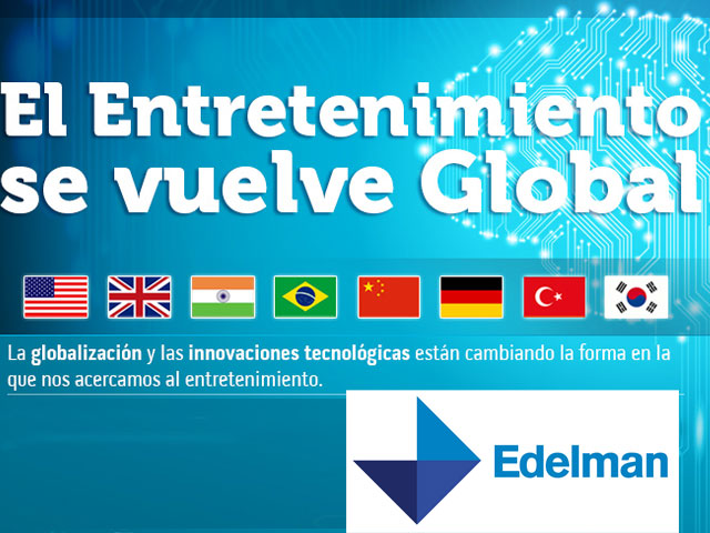 Redes sociales, entretenimiento global