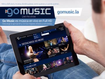 Llega Go Music, la nueva plataforma de conciertos en vivo, VOD y en 360.