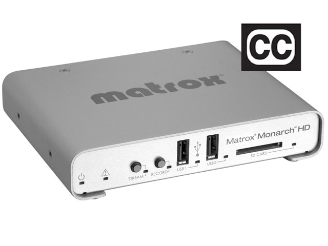 Matrox integra la funcin closed caption a su Monarch HDX