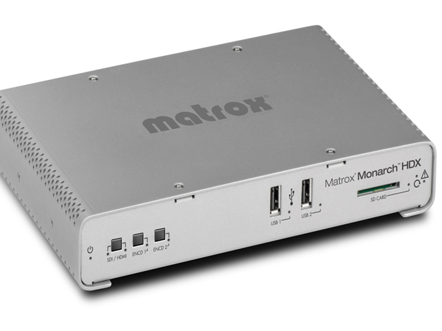 Matrox Monarch HDX estar disponible en todo el mundo