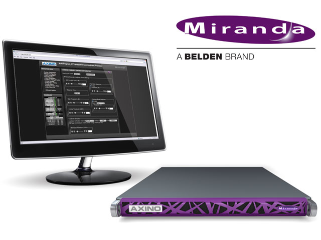 Miranda Technologies lanz Axino-400