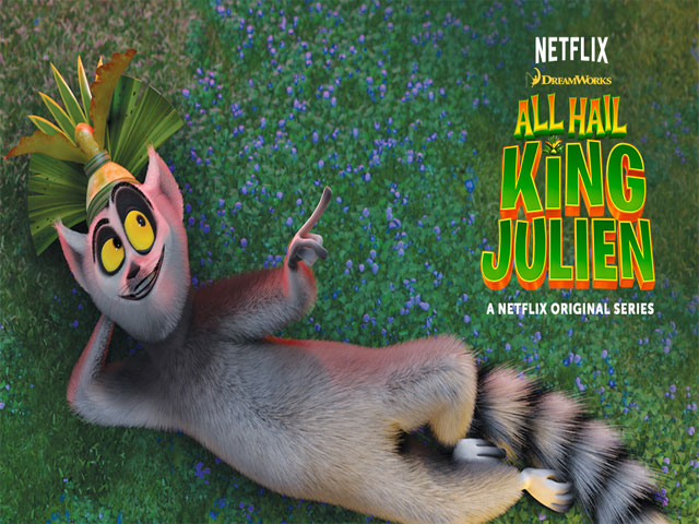 Netflix estrena la serie animada 'All Hail King Julien'