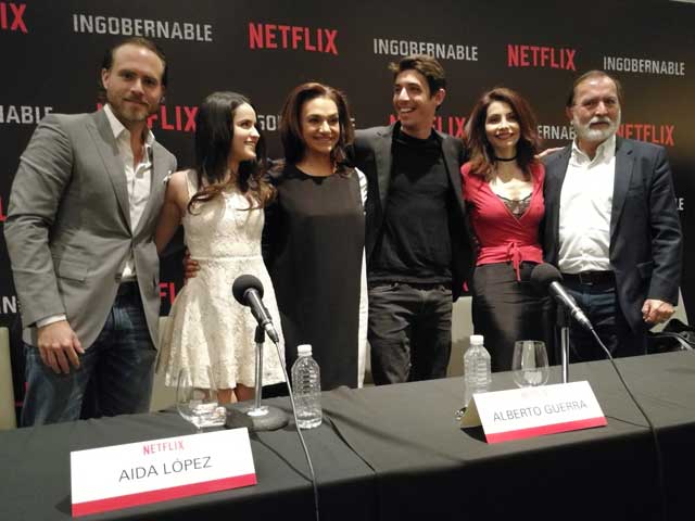 Netflix present la nueva serie original 'Ingobernable'