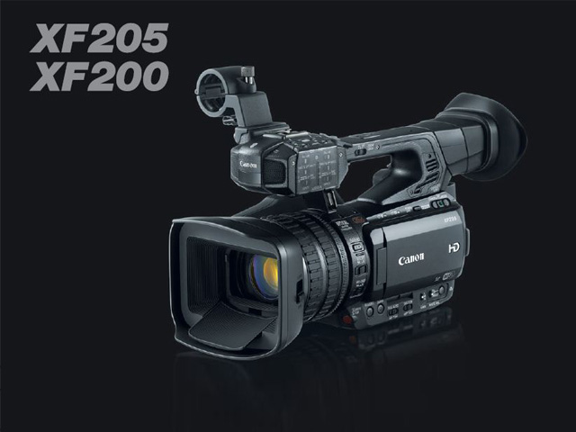 Nuevas videocmaras compactas XF205 y XF200 de Canon