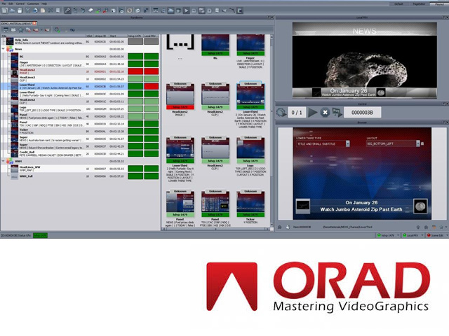 Orad exhibir en NAB su suite empresarial de grficos Maestro 6.9