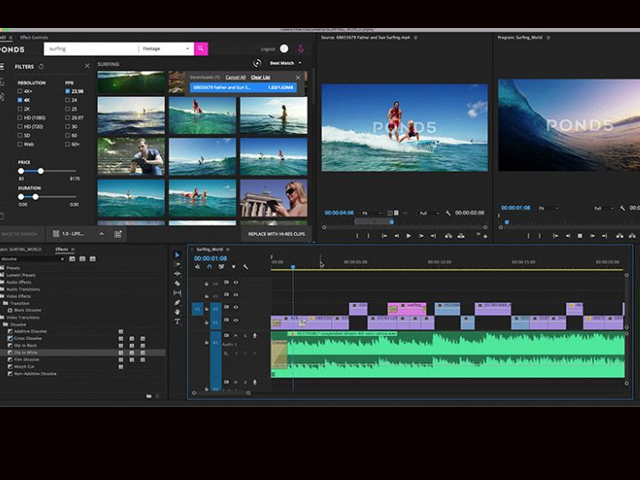 Newsline Report - Tecnologa - Pond5 lanza add-on para Adobe Premiere CC