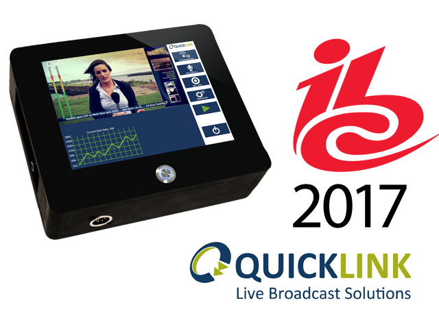 Quicklink presentar su Mobile Encoder en IBC