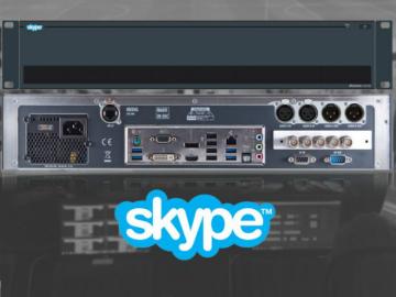 Riedel y Viditec presentan una interfase para el software de control Skype TX