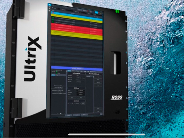 Ross Video lanza plataforma Ultrix FR12, y se presentar en IBC 2022