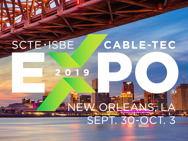 SCTE  ISBE Cable-Tec Expo 2019