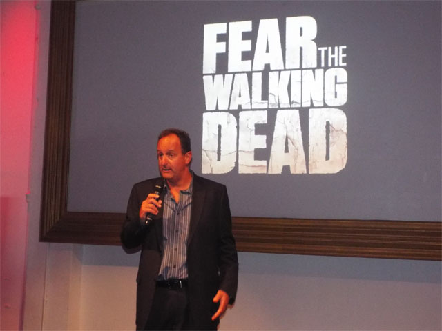 Newsline Report - Contenidos - Se present Fear The Walking Dead en Argentina