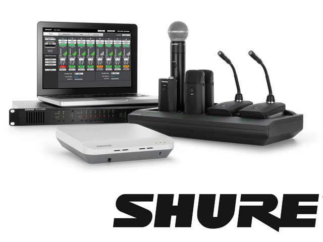 Shure ya distribuye sus sistemas de micrfonos inalmbricos Microflex