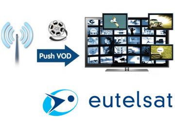 Eutelsat y socios lanzan en IBC un sistema Push VOD basado en HbbTV