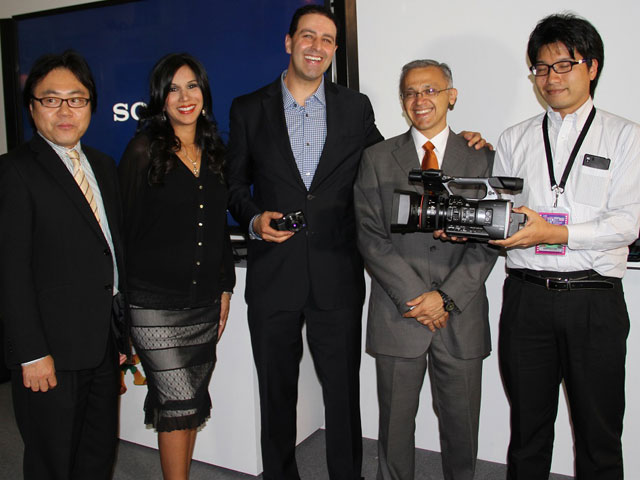 Sony exhibi en Mxico su nuevo camcorder PXW-X160