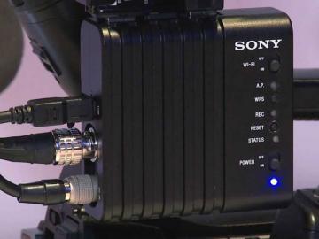 Sony lanz un nuevo adaptador inalmbrico para sus videocmaras profesionales