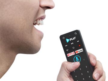 Telecentro presenta su primer control remoto con comando por voz