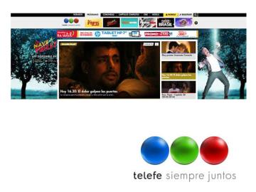 Telefe.com en el top five de sitios  de entretenimiento