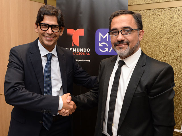 Newsline Report - Contenidos - Telemundo Internacional firma acuerdo con Mega Chile