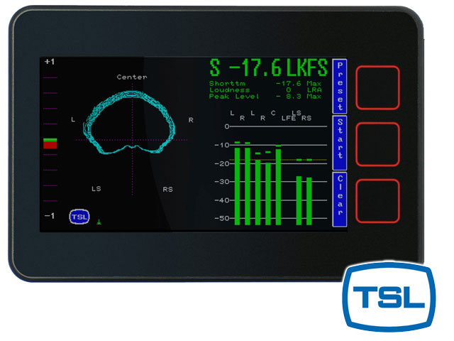 TSL con soluciones broadcast para monitoreo de audio