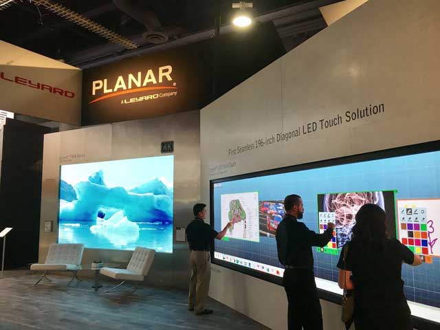 Leyard lanz un videowall indito en la industria de LED