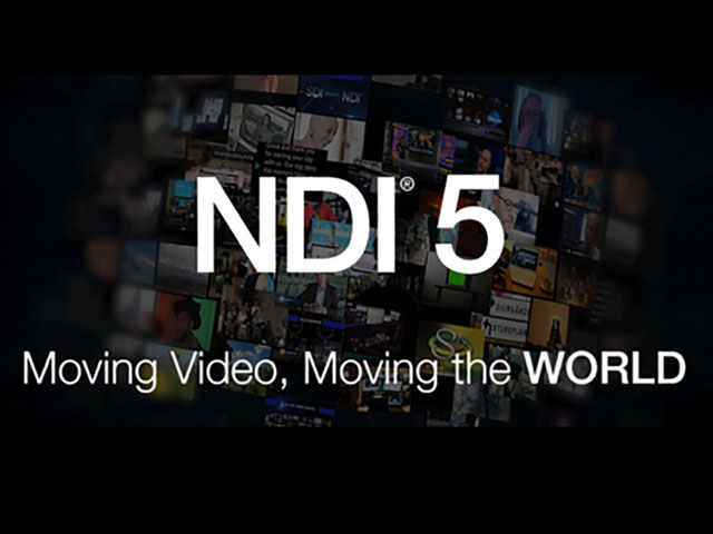 Vizrt present NDI 5